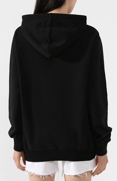 Хлопковое худи OFF-WHITE черного цвета по цене 46750 руб., арт. 0WBB035T20FLE0011001, фото 4 Хлопковое худи OFF-WHITE, арт. 0WBB035T20FLE0011001, фото 4