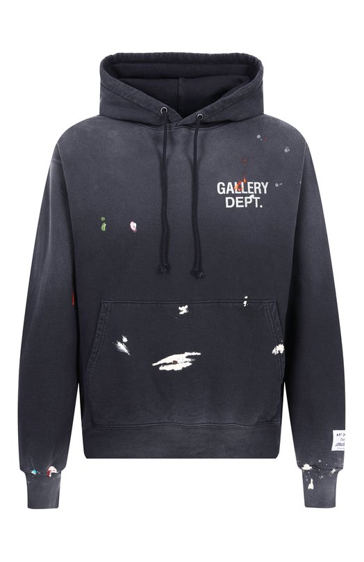 Хлопковое худи Gallery Dept. GPH-50044 Серый GPH-50044