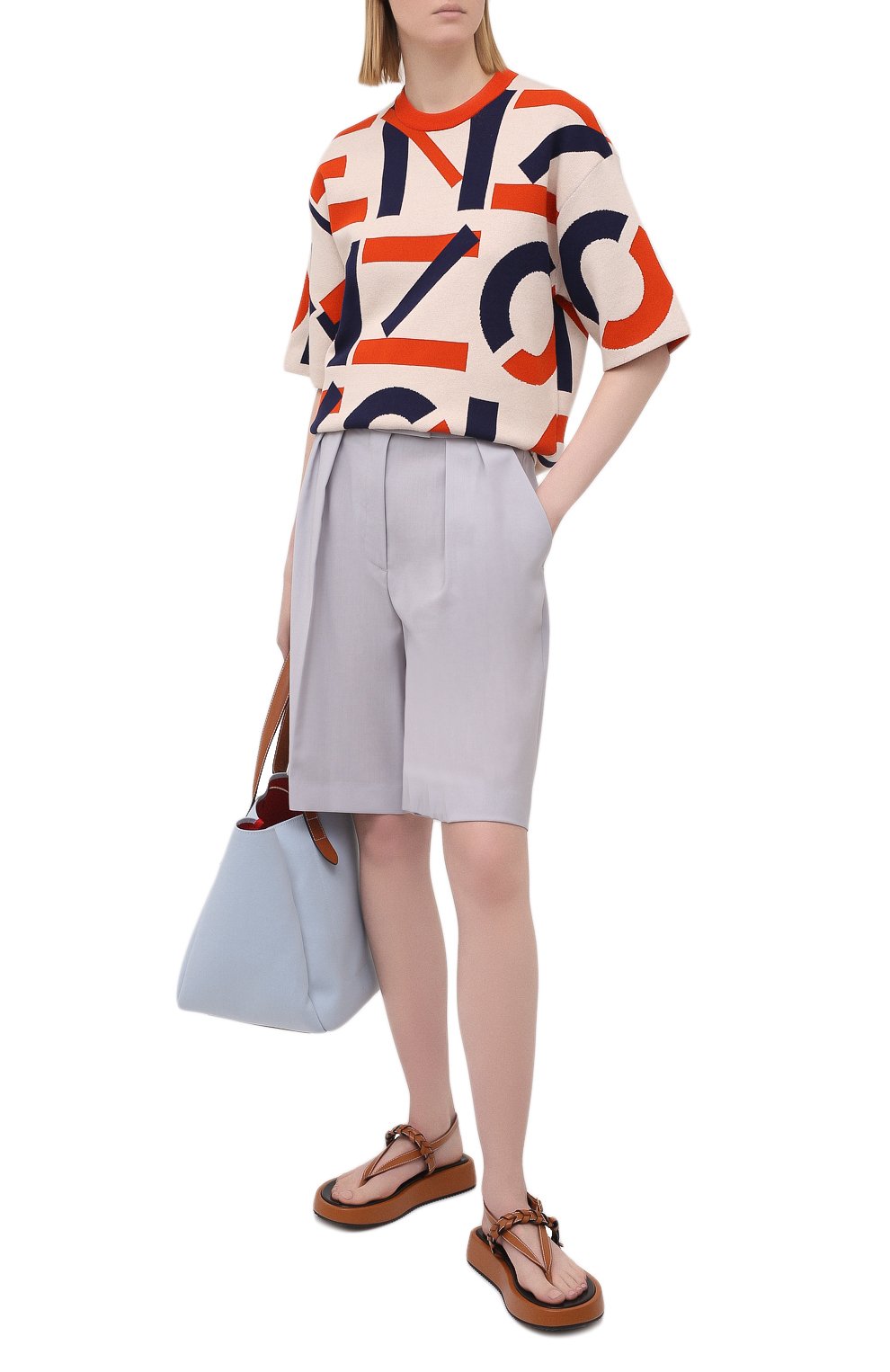 Топ kenzo sport KENZO разноцветного цвета по цене 24500 руб., арт. FB52PU5313SC, фото 2 Топ kenzo sport KENZO, арт. FB52PU5313SC, фото 2