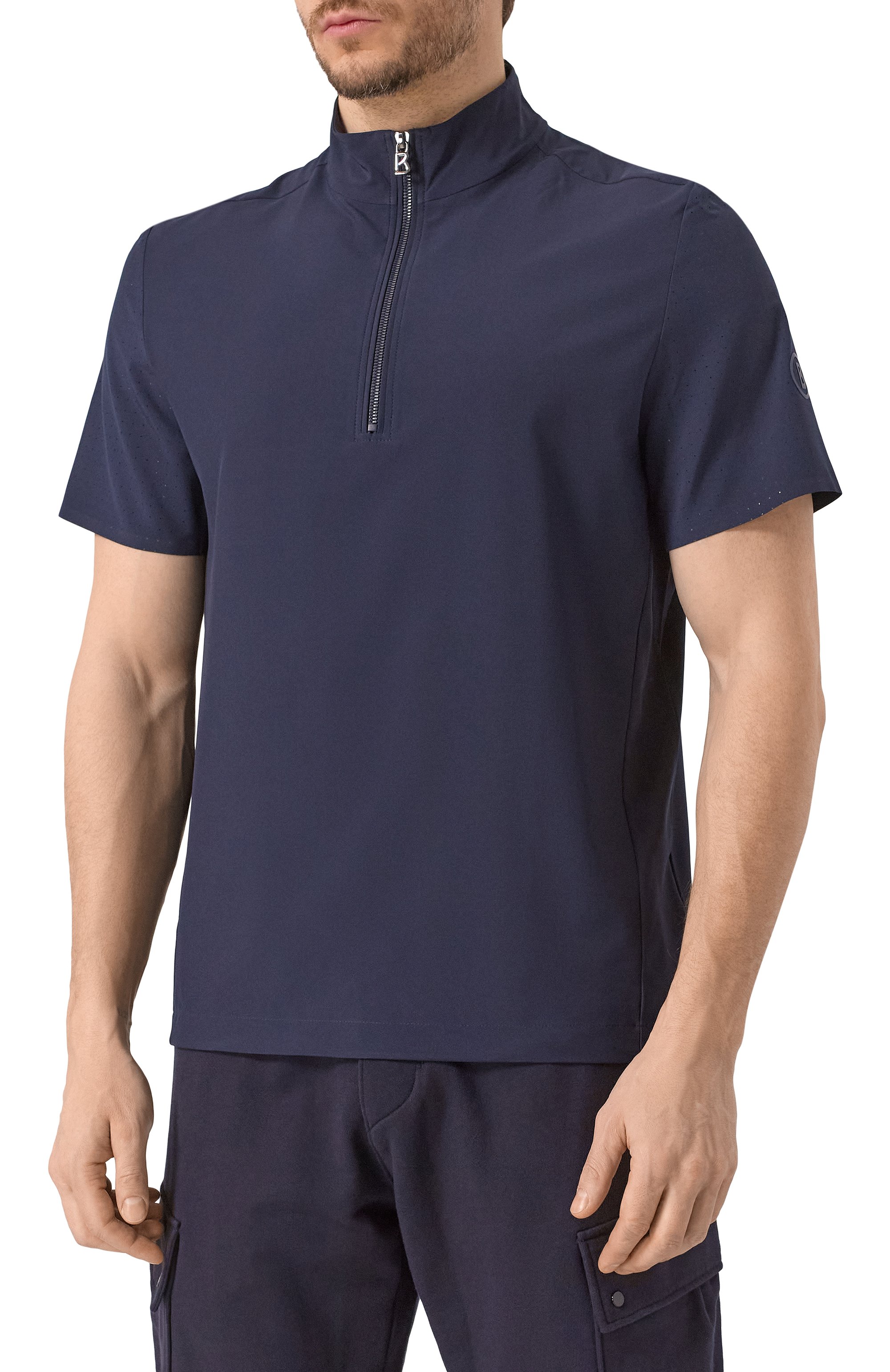 Поло BOGNER темно-синего цвета по цене 39900 руб., арт. 82027268, фото 3 Поло BOGNER, арт. 82027268, фото 3