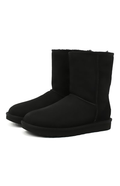 Замшевые сапоги classic UGG, арт. 1016223_BLK, фото 1