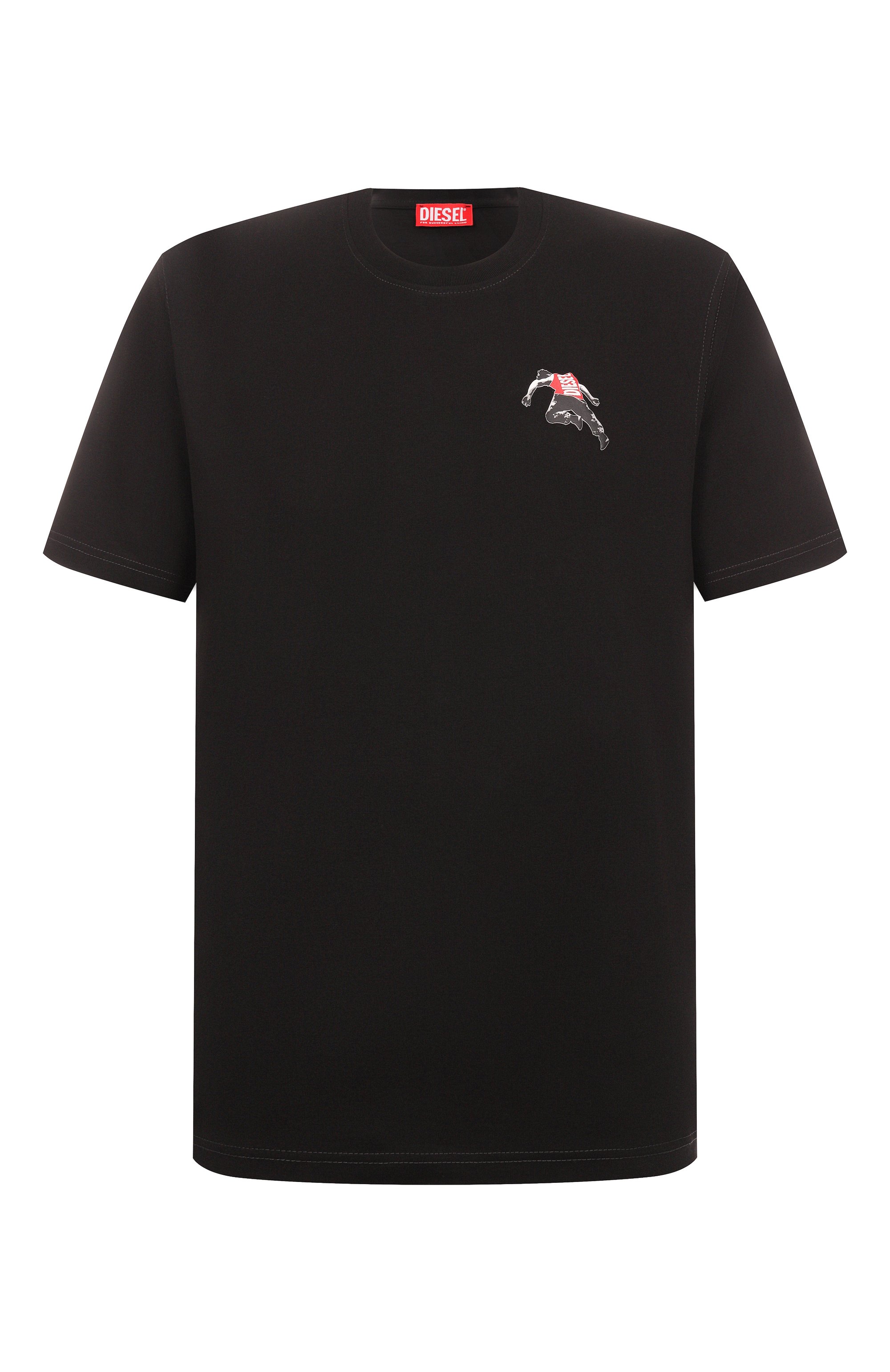 Хлопковая футболка DIESEL, арт. A18668/0QIAM, фото 1