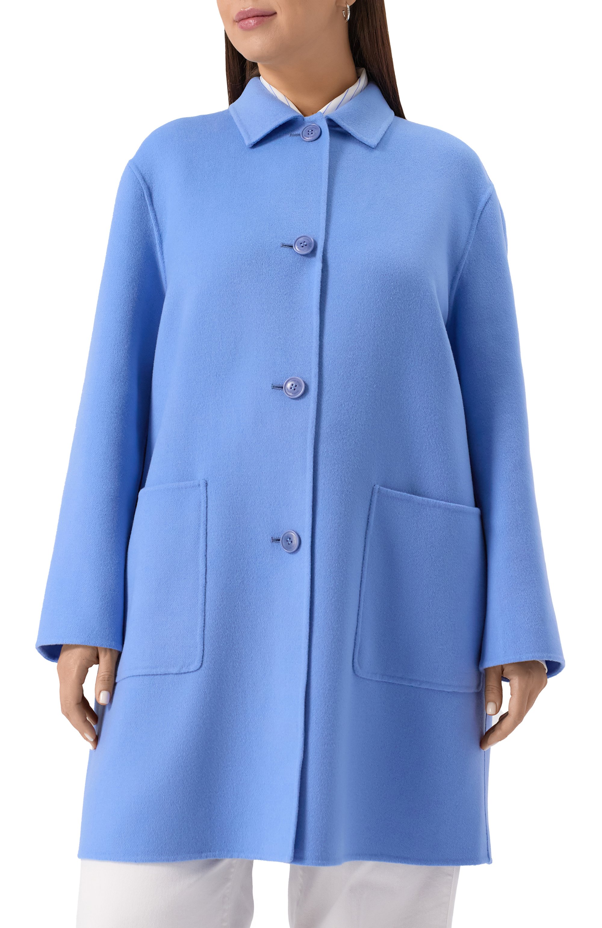 Шерстяное пальто MARINA SPORT, арт. EZIANA, фото 3