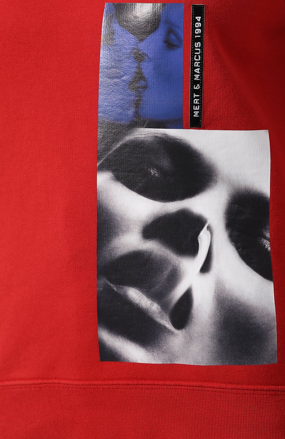 Хлопковый свитшот mert & marcus 1994 DSQUARED2 красного цвета по цене 48750 руб., арт. S73GU0044/S25030, фото 5 Хлопковый свитшот mert & marcus 1994 DSQUARED2, арт. S73GU0044/S25030, фото 5