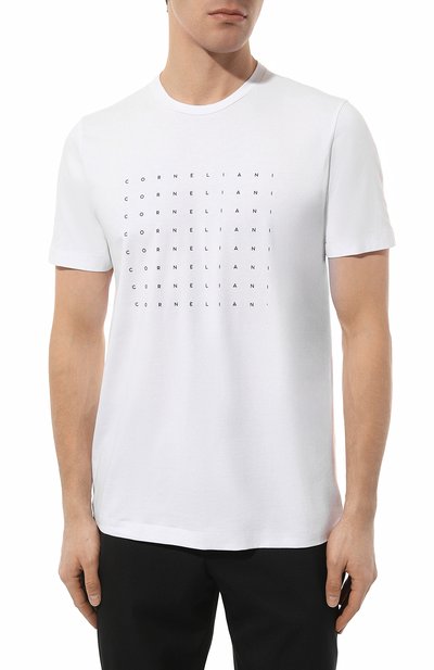 Хлопковая футболка CORNELIANI, арт. 93G580-9325025, фото 3