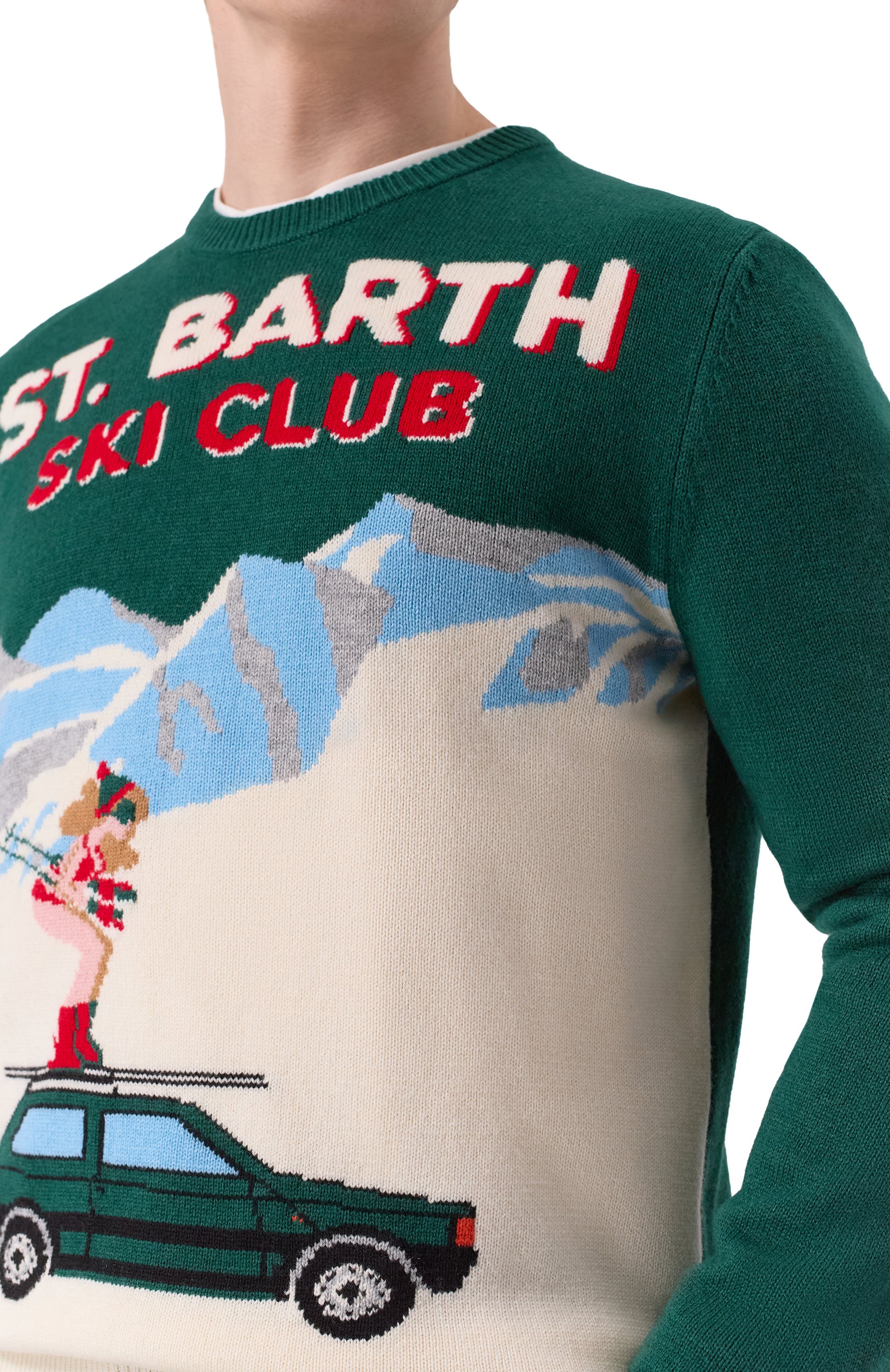 Джемпер из шерсти и вискозы MC2 SAINT BARTH, арт. HER0011-03332I/HER0N C, фото 5