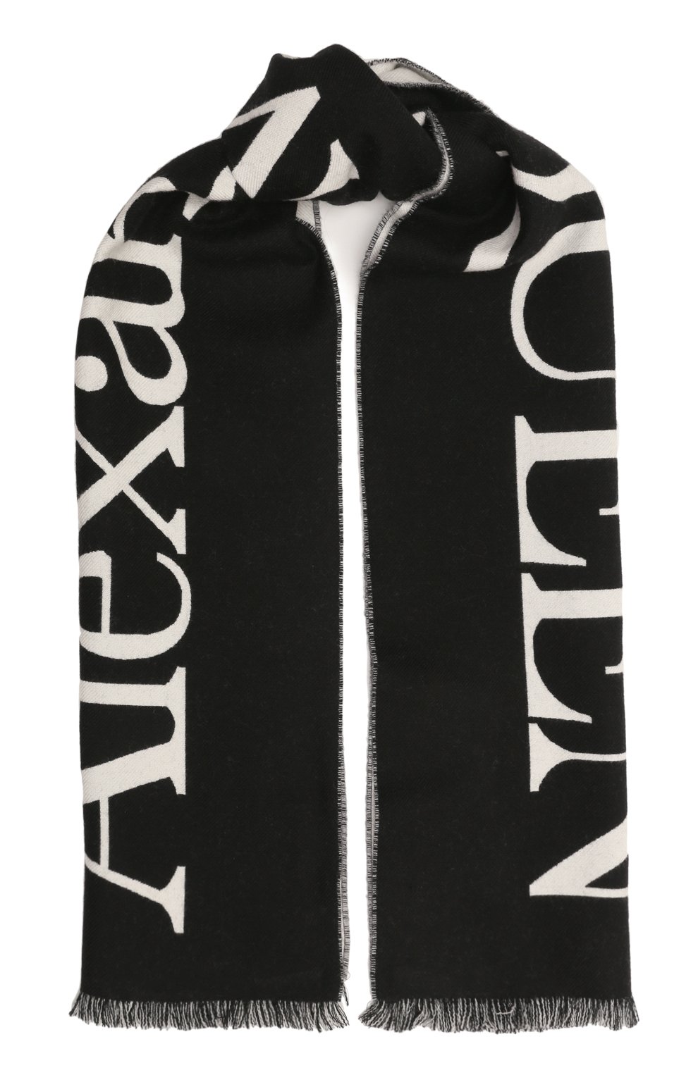 Шерстяной шарф ALEXANDER MCQUEEN, арт. 709011 4200Q, фото 1