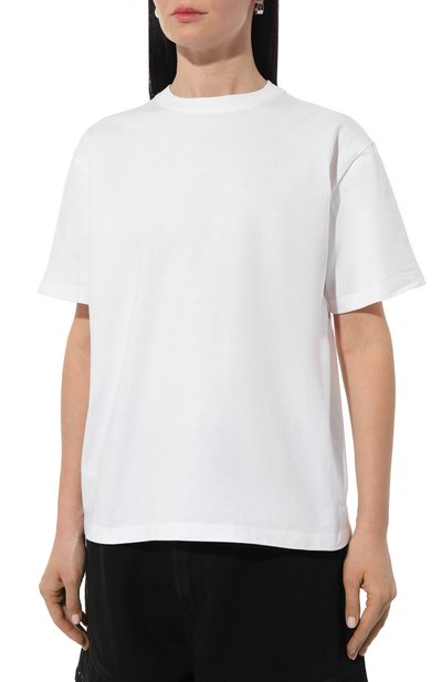 Хлопковая футболка ARMARIUM белого цвета по цене 27950 руб., арт. ARMFWTS01/JE01, фото 3 Хлопковая футболка ARMARIUM, арт. ARMFWTS01/JE01, фото 3