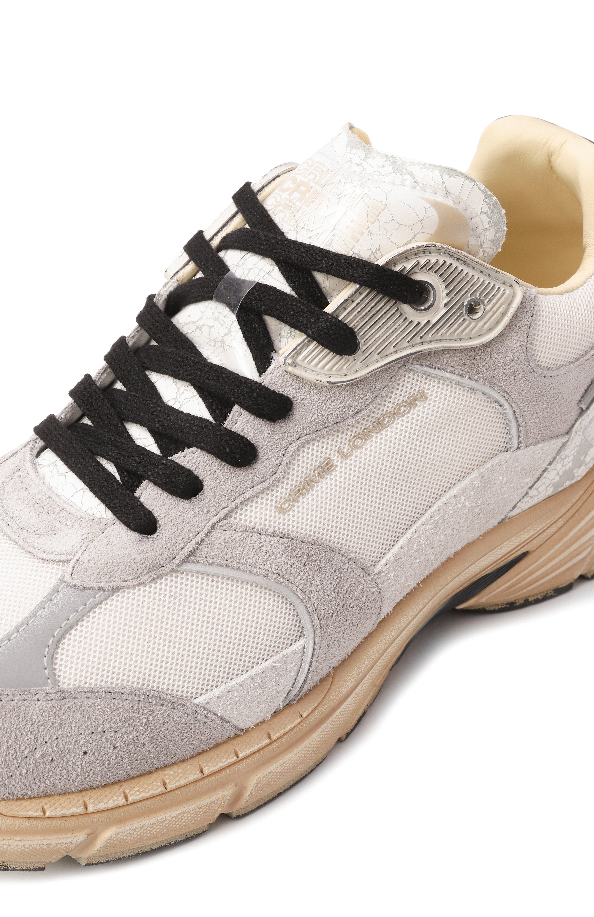 Комбинированные кроссовки fugitive CRIME LONDON, арт. 14303PP7, фото 7