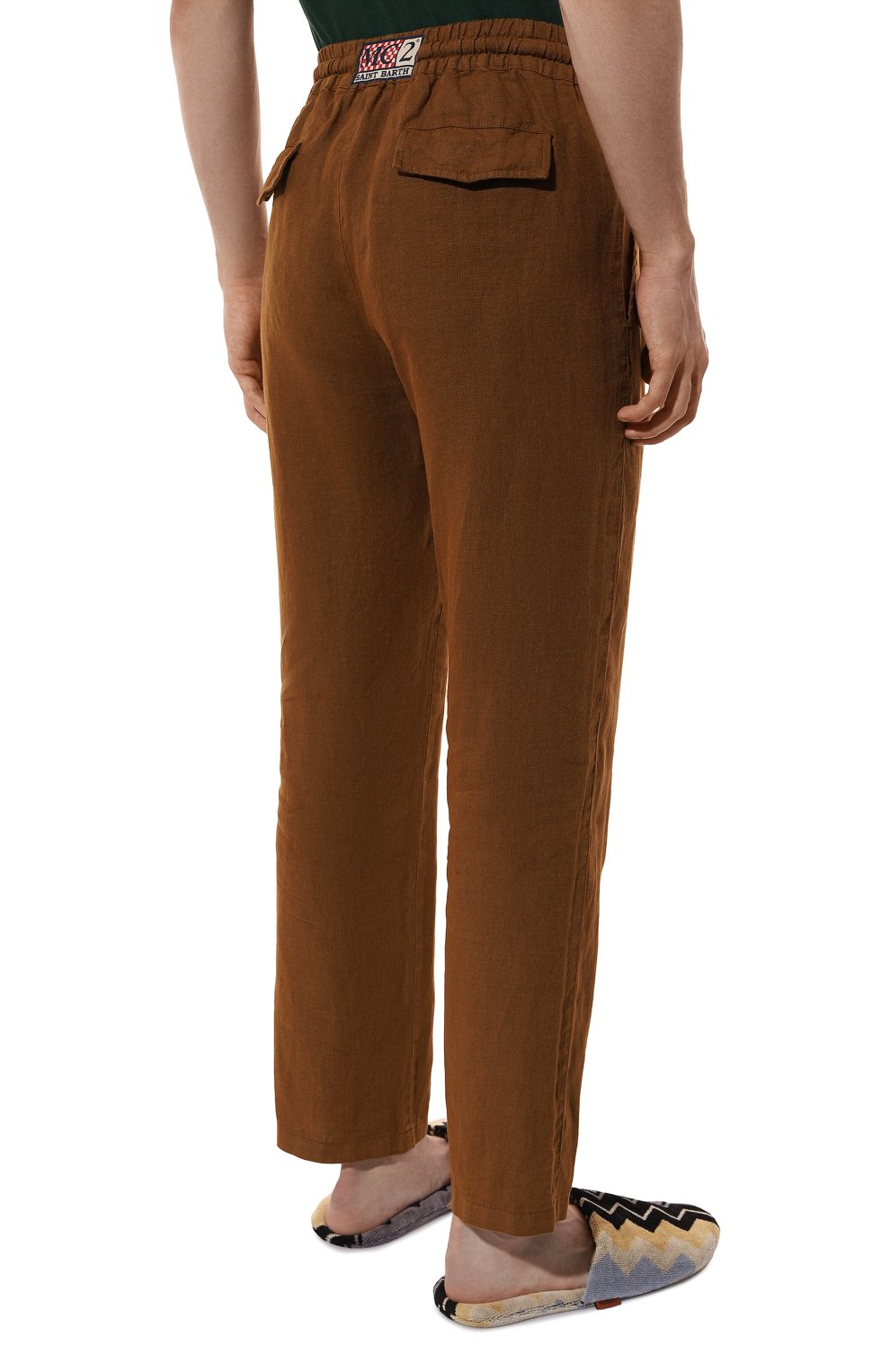 Льняные брюки MC2 SAINT BARTH, арт. STBM/CALAIS/02279F, фото 4