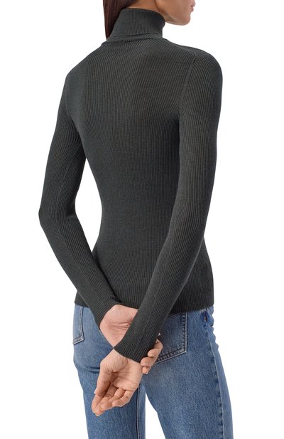 Водолазка из шерсти и шелка AGNONA, арт. K208058E/1D180NE, фото 4