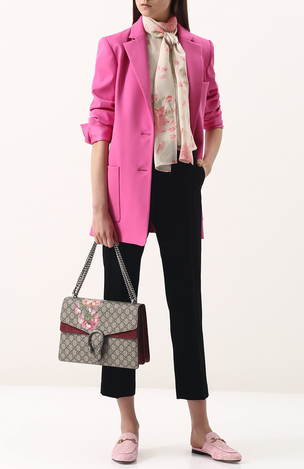 Сумка dionysus gg blooms medium GUCCI, арт. 400235/KU23N, фото 2