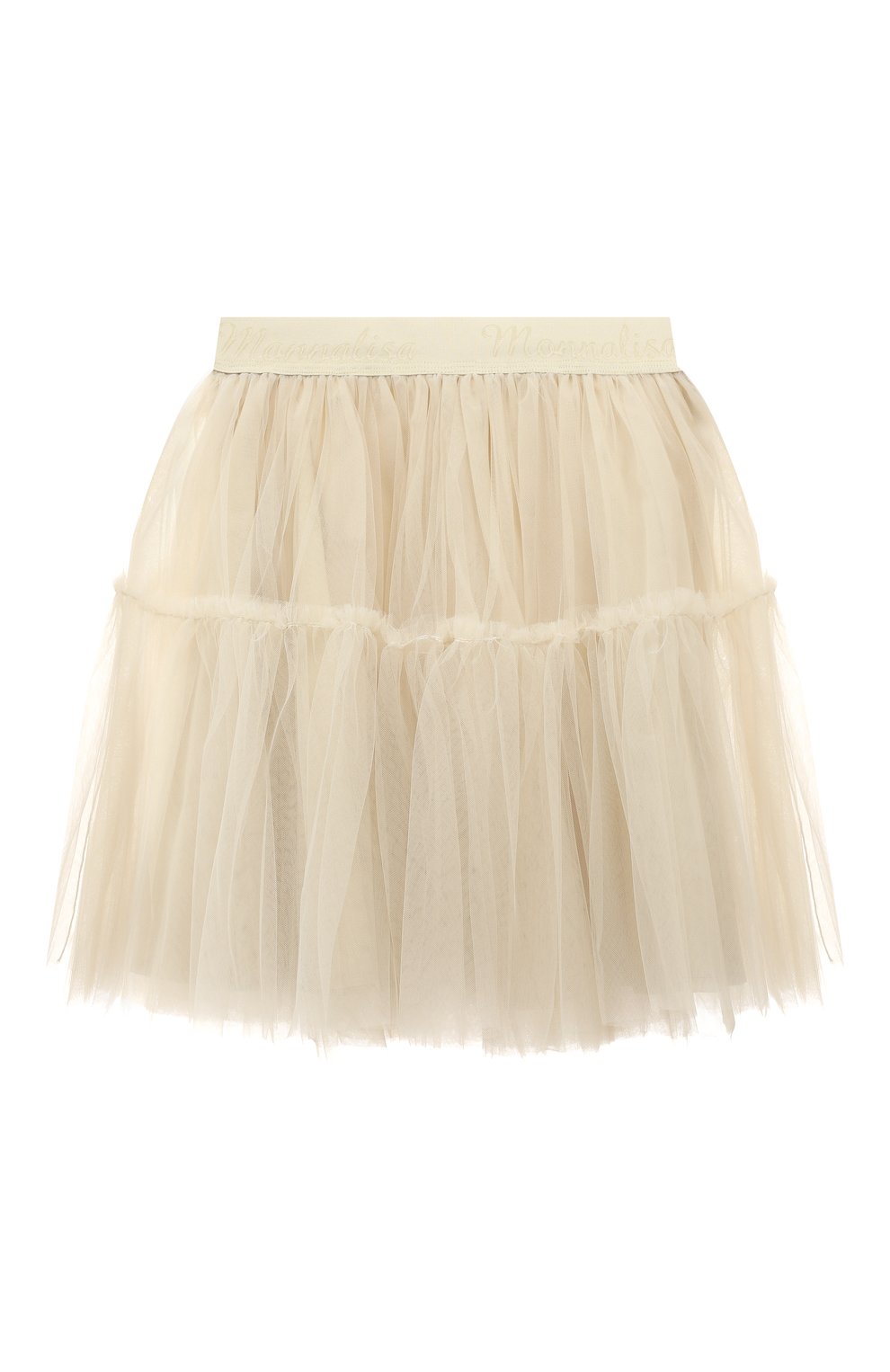 Юбка MONNALISA кремового цвета по цене 15700 руб., арт. 170GON, фото 1 Юбка MONNALISA, арт. 170GON, фото 1