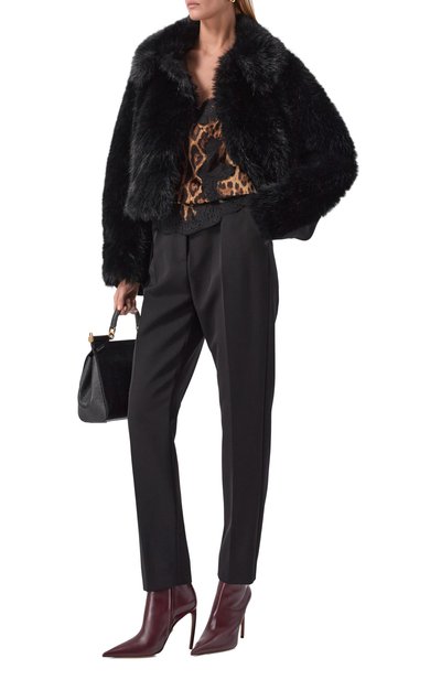 Кожаные ботильоны devotion 105 DOLCE & GABBANA, арт. CT1084/AP412, фото 3