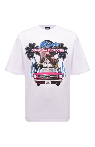 Хлопковая футболка COMME DES FUCKDOWN, арт. CDFU2284, фото 1