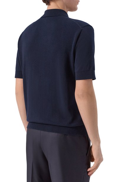 Хлопковое поло DOLCE & GABBANA, арт. GXZ02Z/JBCIU, фото 4