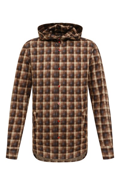 Хлопковая рубашка KITON, арт. UMCMARH0830802/46-50, фото 1