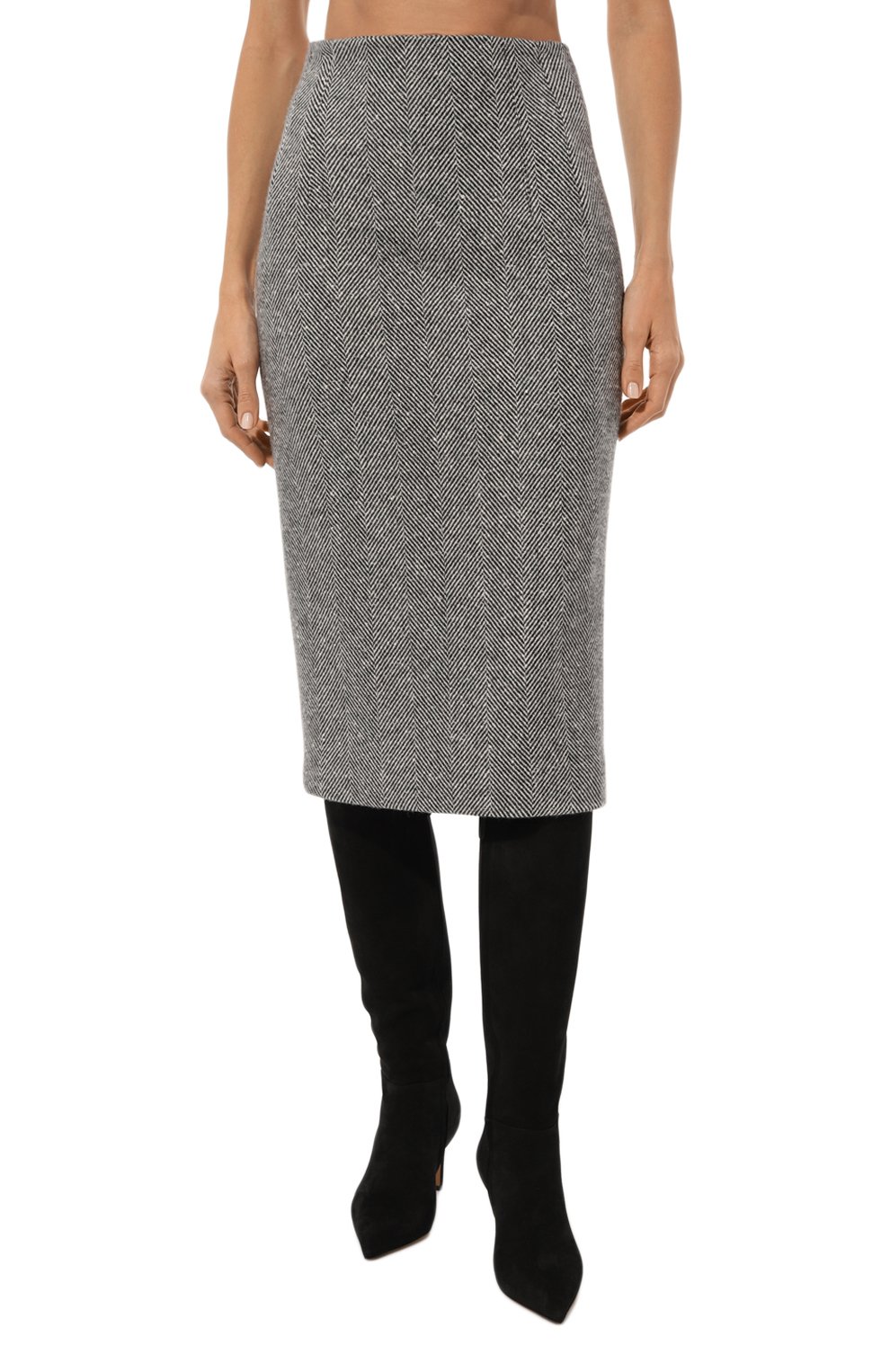 Кашемировая юбка KITON, арт. D58213K0519E01, фото 3