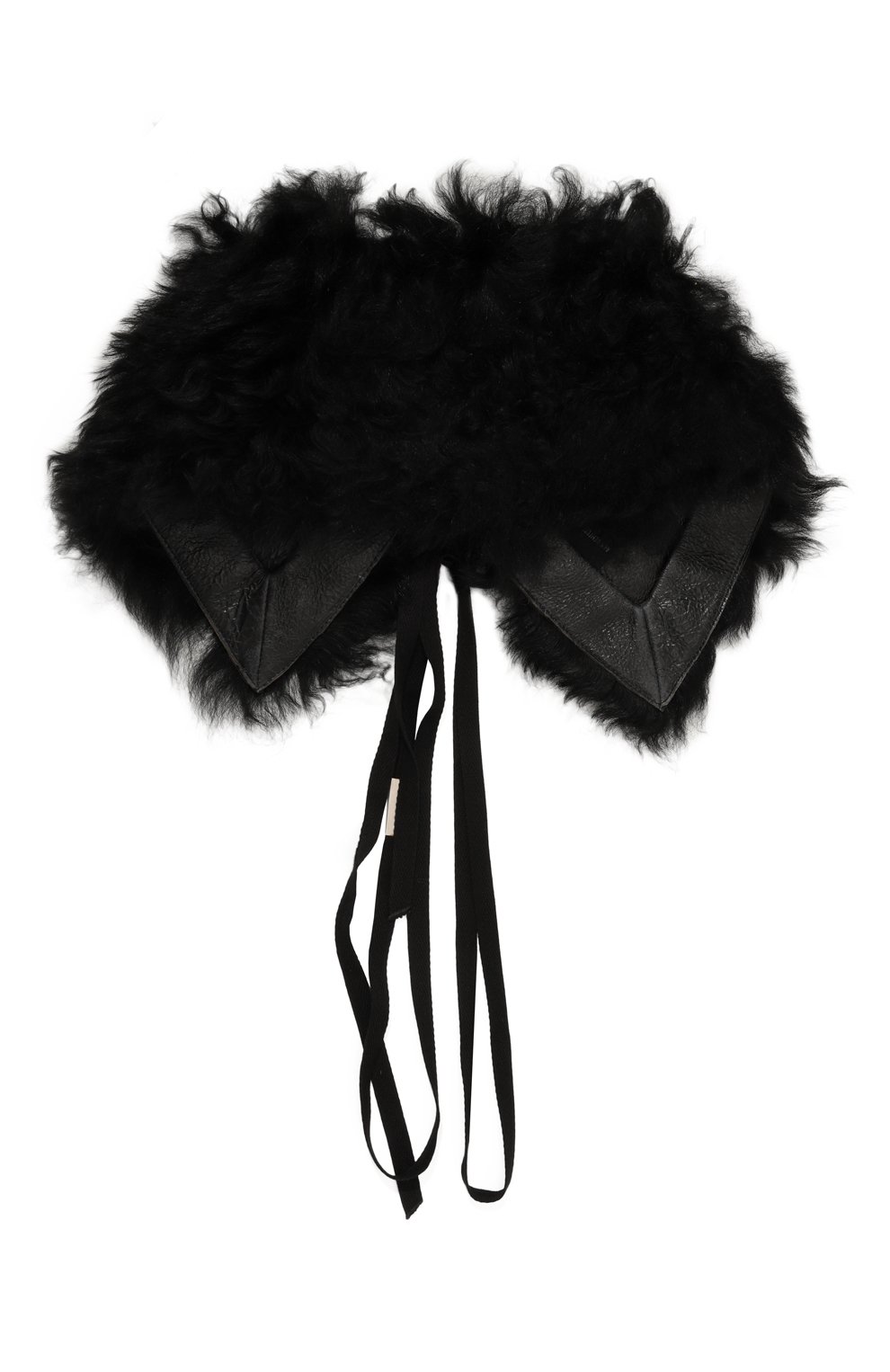 Меховой воротник из овчины ANN DEMEULEMEESTER, арт. 2402-U-ACC65-L-LT138-D0097, фото 3