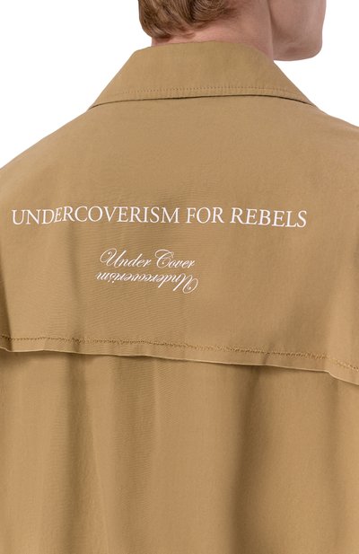 Хлопковый плащ UNDERCOVER, арт. UP2E4302, фото 5