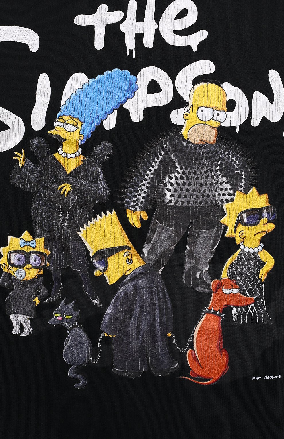 Хлопковое худи balenciaga x the simpsons BALENCIAGA, арт. 675003/TLVG8, фото 5
