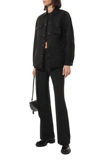 Куртка PRADA черного цвета по цене 205000 руб., арт. 291887-1WQ8-F0002-211, фото 2 Куртка PRADA, арт. 291887-1WQ8-F0002-211, фото 2