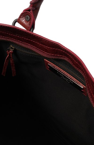Сумка le city medium BALENCIAGA бордового цвета по цене 399500 руб., арт. 865760/2ACFH, фото 5 Сумка le city medium BALENCIAGA, арт. 865760/2ACFH, фото 5