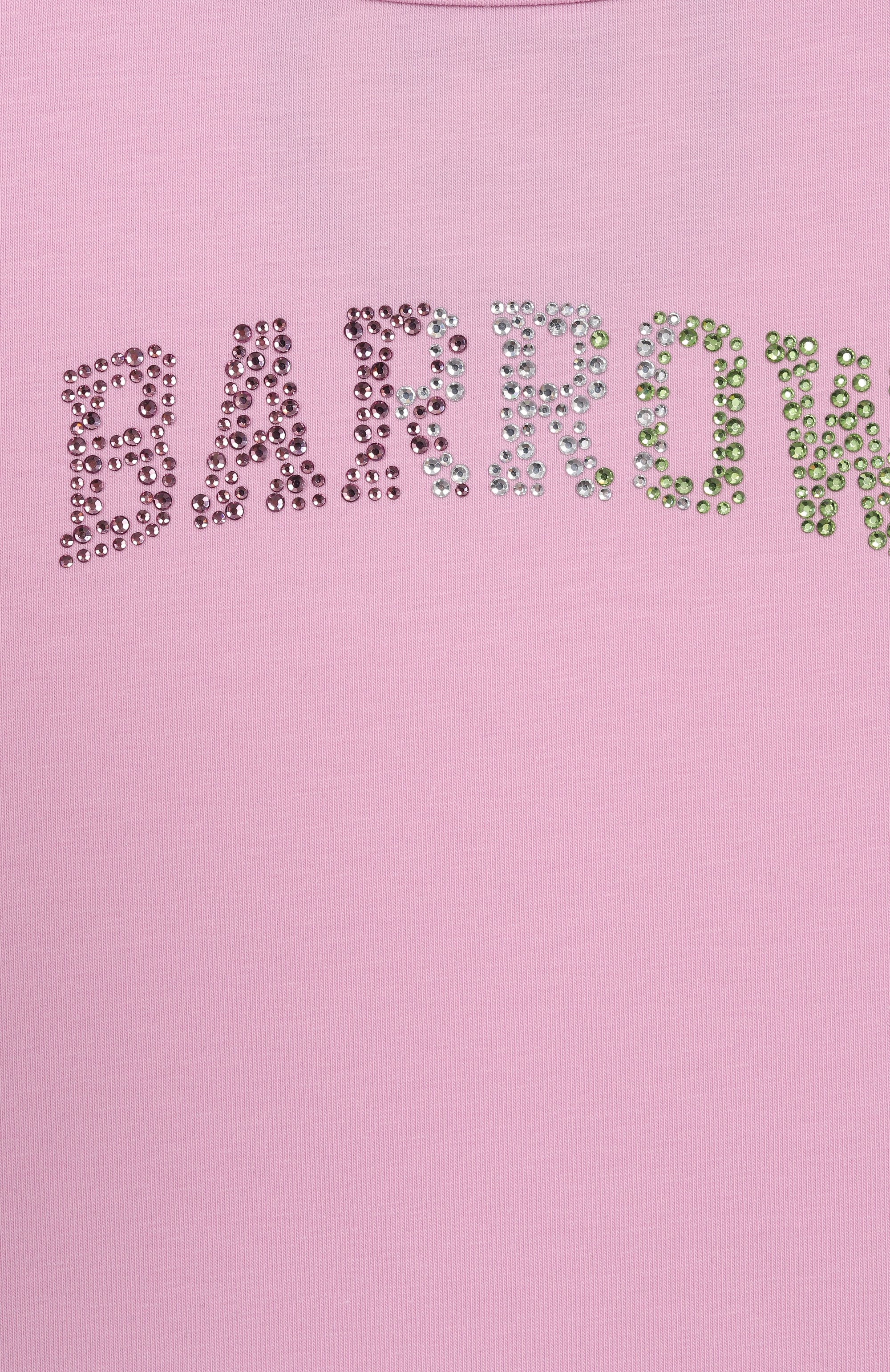 Хлопковая майка BARROW розового цвета по цене 7800 руб., арт. S5BKJGTA103, фото 3 Хлопковая майка BARROW, арт. S5BKJGTA103, фото 3