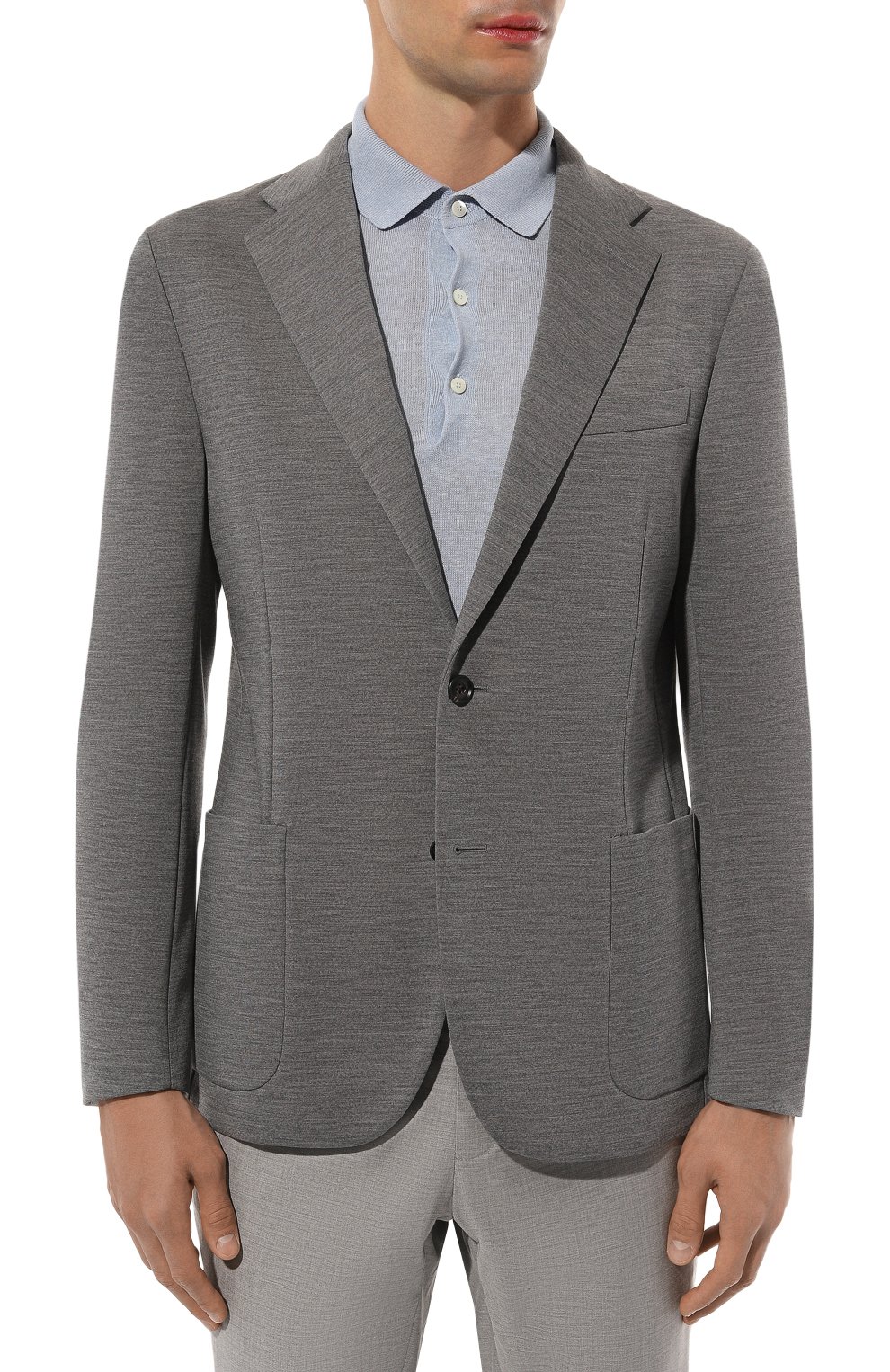 Пиджак из шерсти и хлопка CORNELIANI, арт. 93X523-9318800, фото 5