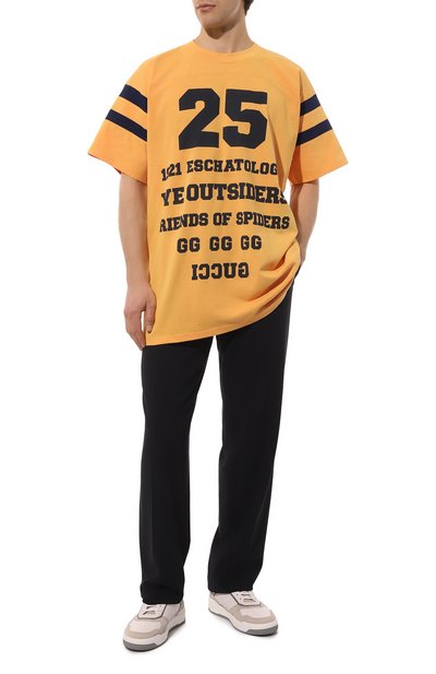 Хлопковая футболка GUCCI, арт. 655459 XJDHI, фото 2