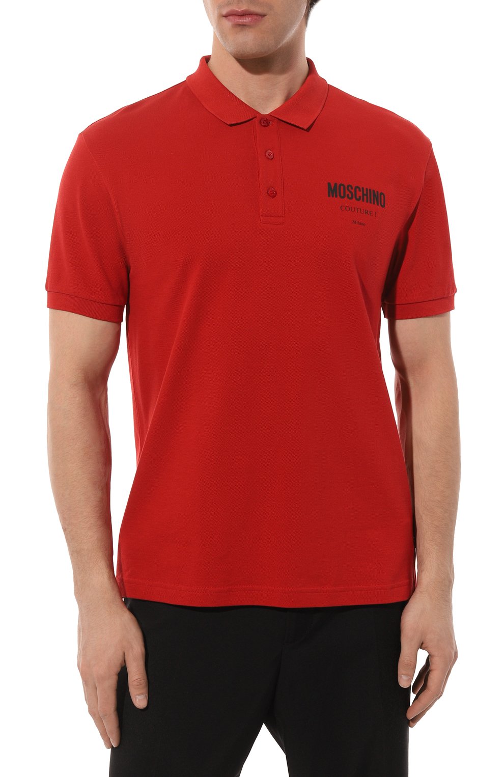 Хлопковое поло MOSCHINO, арт. 231ZZA1605/242, фото 3