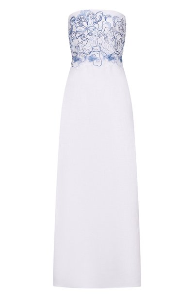 Льняное платье ERMANNO SCERVINO, арт. D484Q304ZQR, фото 1