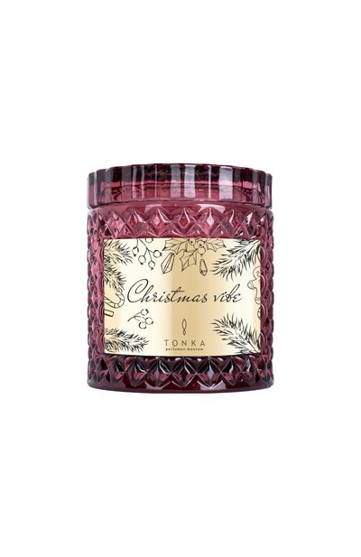 Свеча christmas vibe (220g) TONKA PERFUMES MOSCOW, арт. 4665261468240