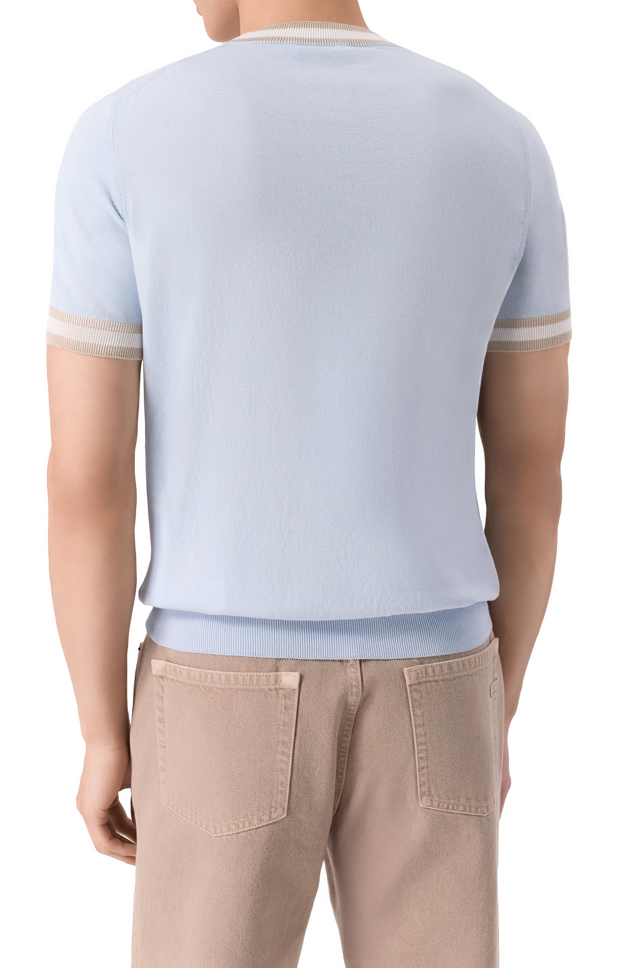 Хлопковый джемпер GRAN SASSO, арт. 57135/20671, фото 4