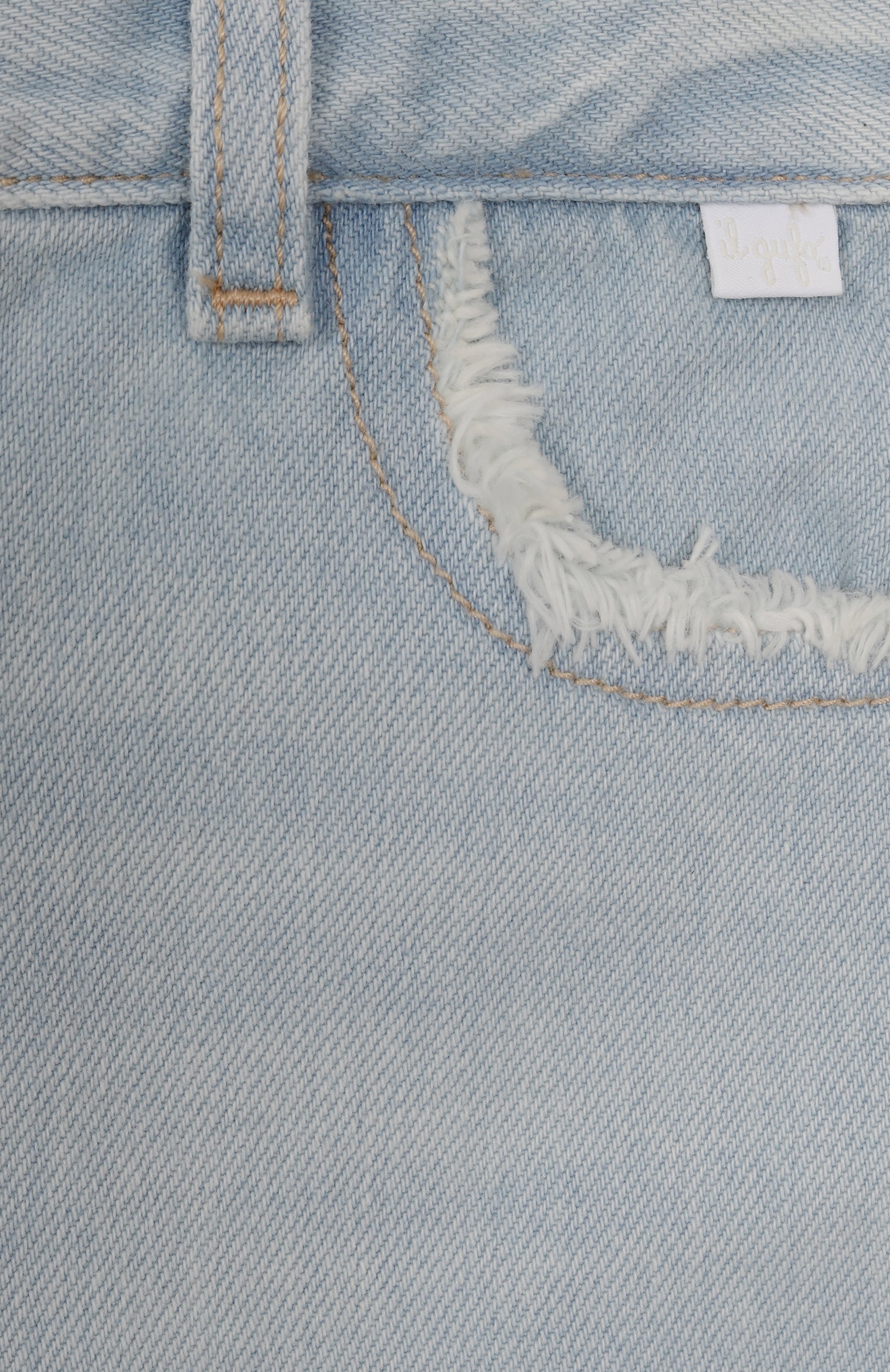 Джинсовые шорты IL GUFO, арт. P25PB190J0052/2A-4A, фото 3