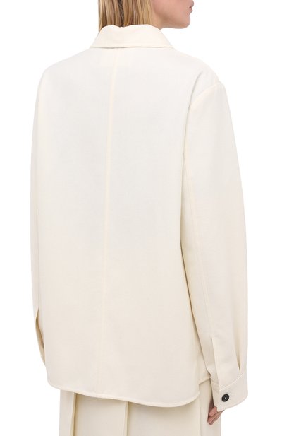 Шерстяная рубашка JIL SANDER, арт. JPPR600105-WR212500, фото 4