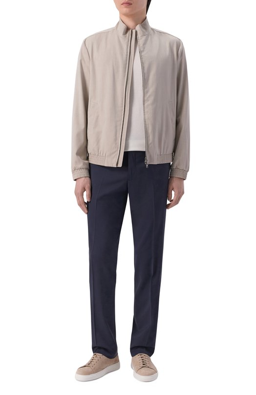 Шерстяные брюки Berwich ZIP/1/ZG1456X Синий  ZIP/1/ZG1456X Фото 2