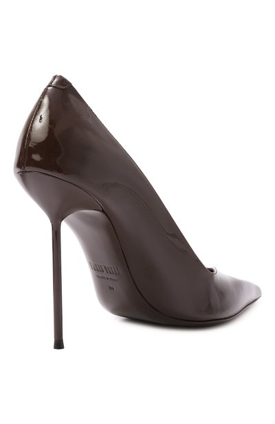 Кожаные туфли lidia 105 PARIS TEXAS темно-коричневого цвета по цене 89250 руб., арт. PX2006/XVN01, фото 5 Кожаные туфли lidia 105 PARIS TEXAS, арт. PX2006/XVN01, фото 5