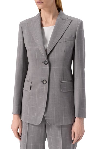 Шерстяной жакет MAX MARA STUDIO, арт. PANN0, фото 3