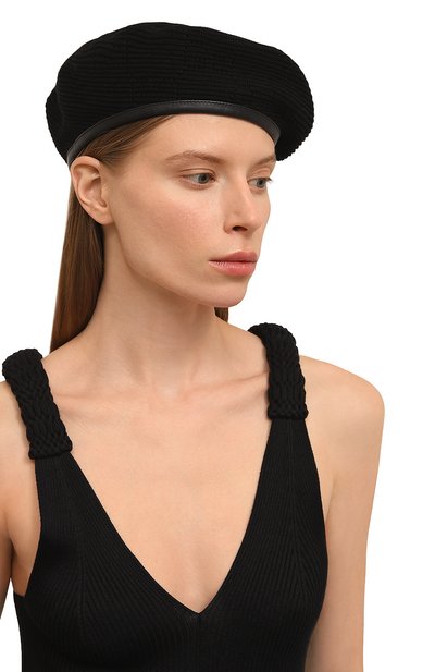 Хлопковый берет GUCCI, арт. 656574 3HAC5, фото 2