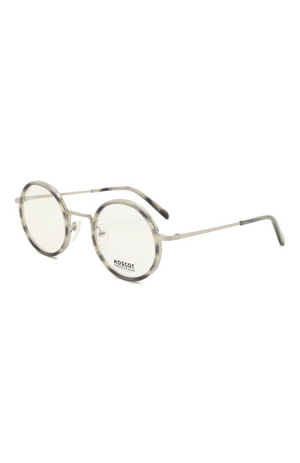 Женские оправа MOSCOT светло-серого цвета, арт. SHIKKER 0722-01 | Фото 1 (Тип очков: Оправа; Региональные ограничения белый список (Axapta Mercury): RU; Кросс-КТ: Оправы-унисекс; Оптика Гендер: оптика-унисекс)