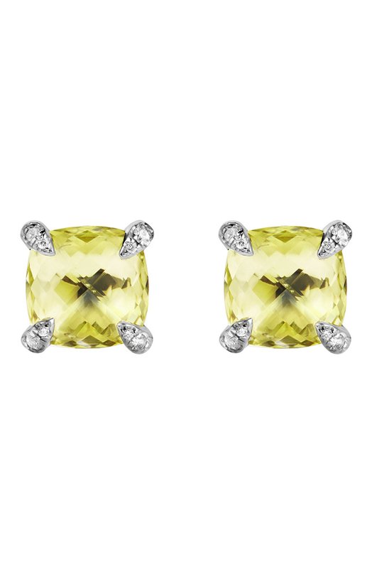 Серьги David Yurman E12834DSSALCDI Бесцветный E12834DSSALCDI