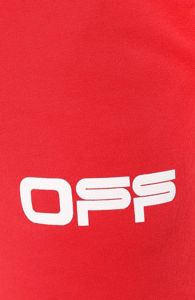 Хлопковые шорты OFF-WHITE, арт. 0MCI006S20E300032088, фото 5