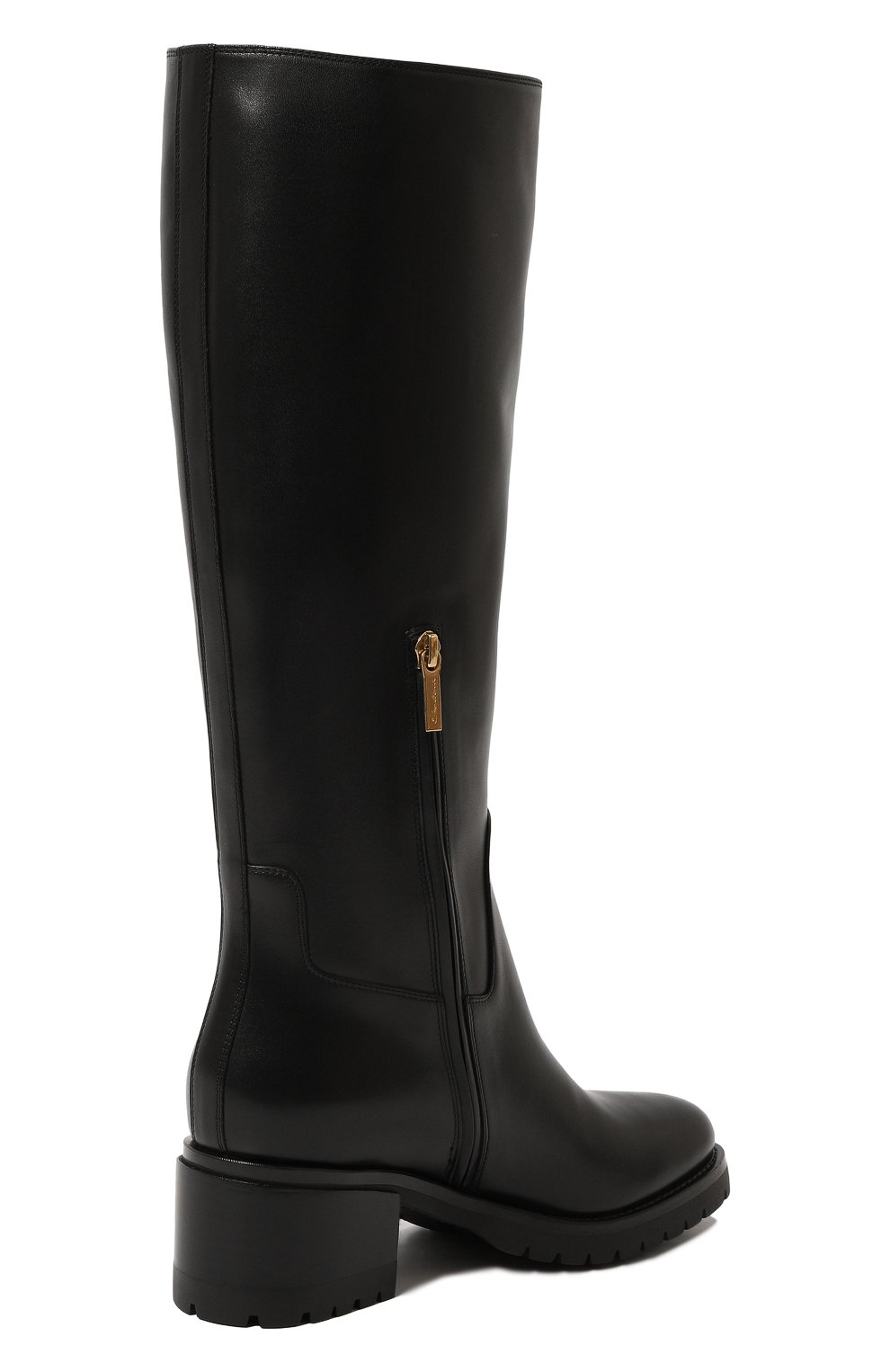 Кожаные сапоги SANTONI, арт. WSDY70615SM1BSW6, фото 5