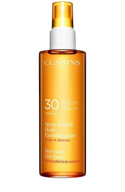 Солнцезащитное масло-спрей spray solaire huile uvb 30 (150ml) CLARINS, арт. 01456100, фото 1