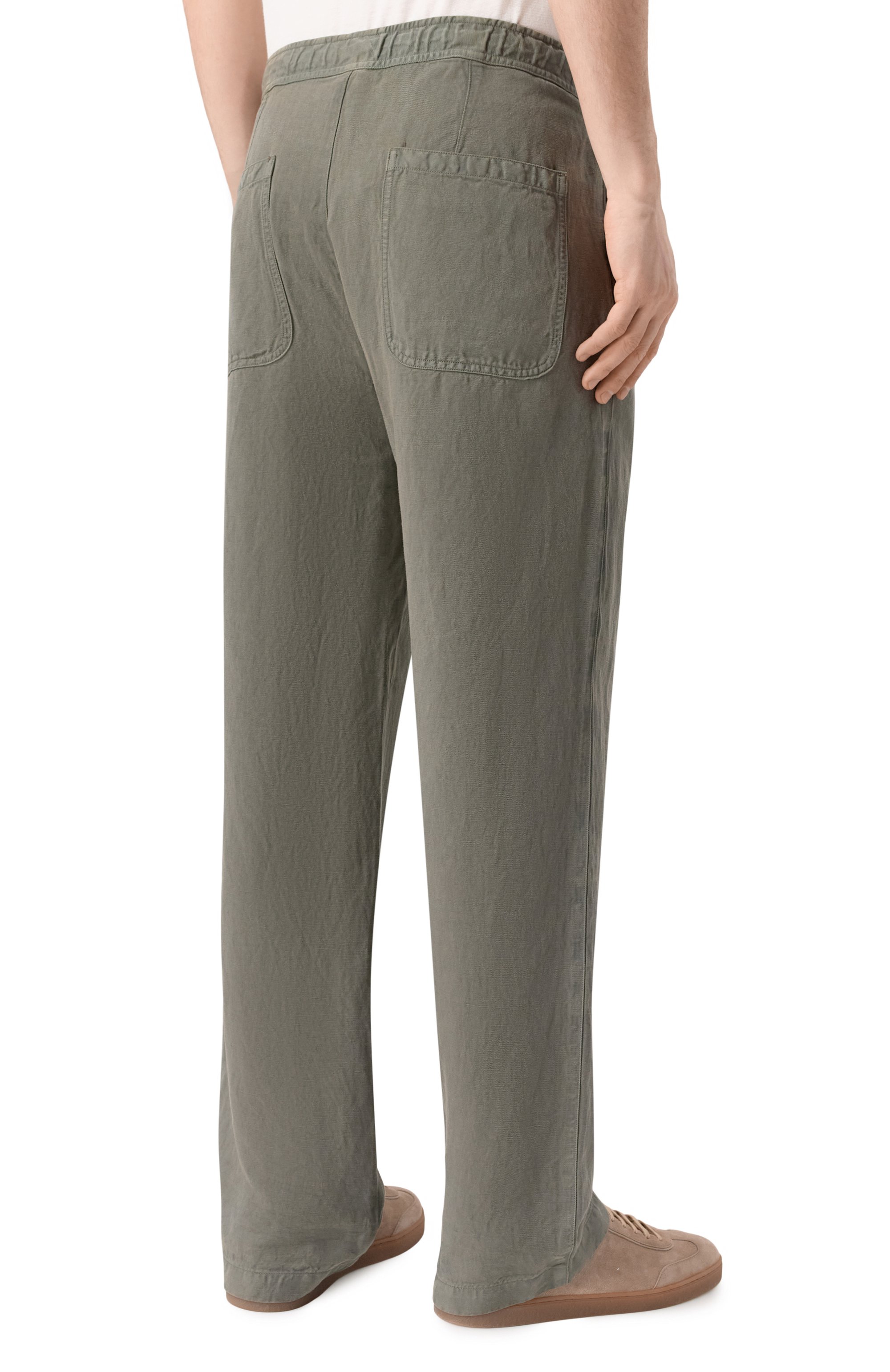 Брюки изо льна и лиоцелла 120% LINO, арт. 33ALIM29PT/G409/D00, фото 4