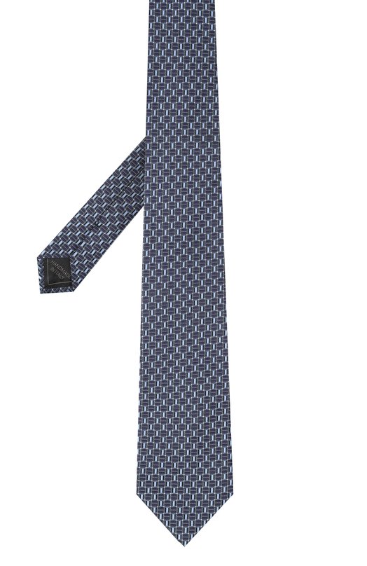 Шелковый галстук Brioni 062I00/PD476 Синий  062I00/PD476 Фото 3