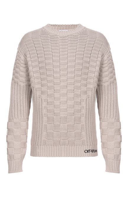 Мужской хлопковый свитер OFF-WHITE, арт. 0MHE20RS26KNI001
