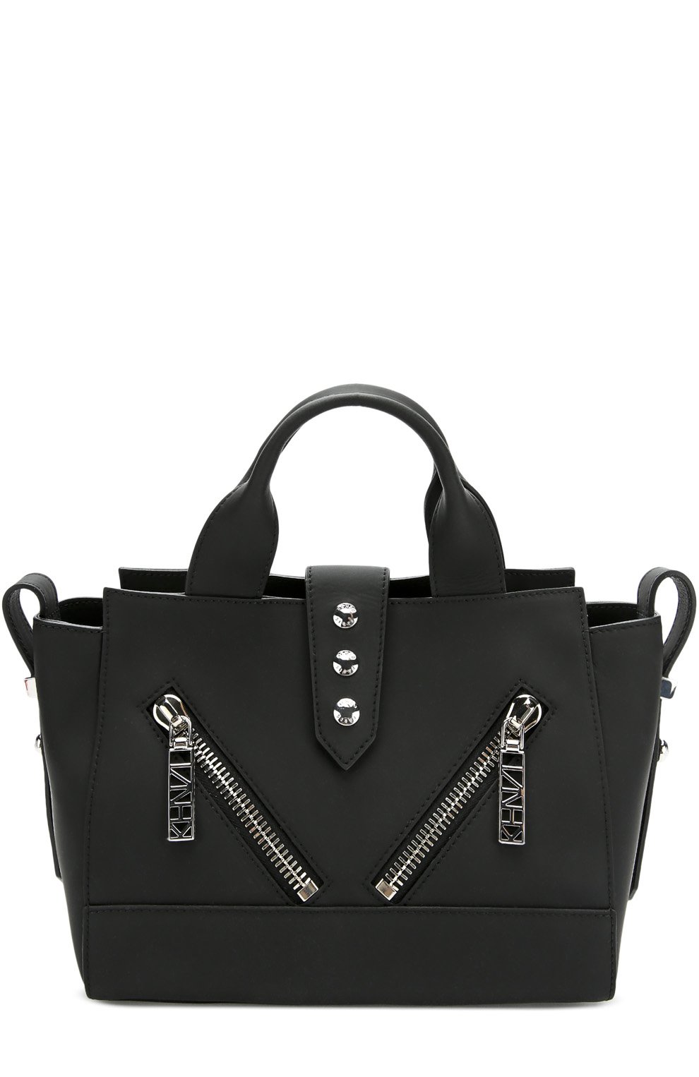 Сумка kalifornia mini KENZO черного цвета по цене 59950 руб., арт. F662SA107L25, фото 1 Сумка kalifornia mini KENZO, арт. F662SA107L25, фото 1