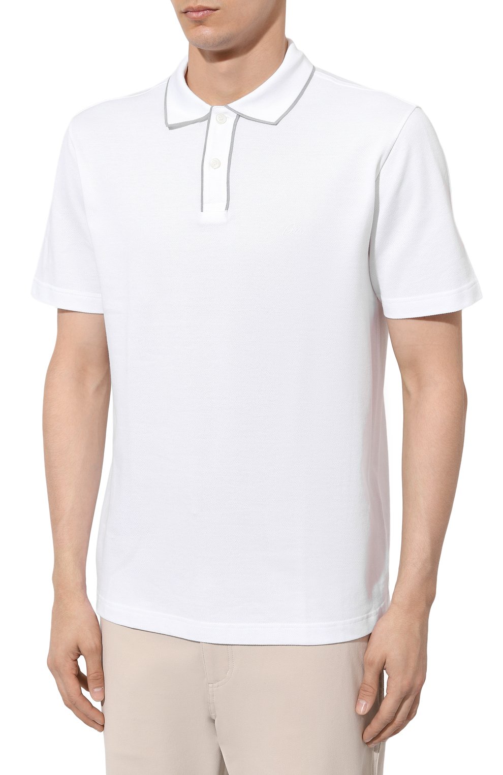 Хлопковое поло BRIONI, арт. UJPG0L/PA627, фото 3